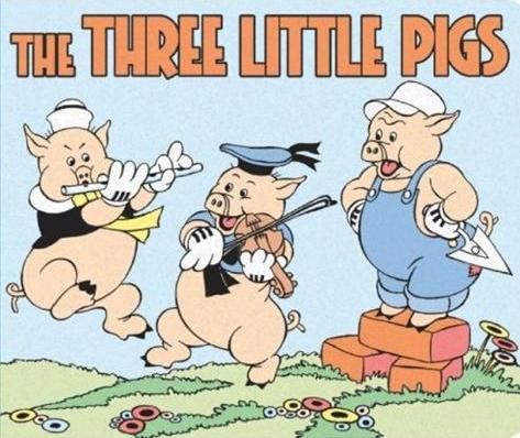 Image - Three little pigs edit small .jpg.jpg - Disney Wiki