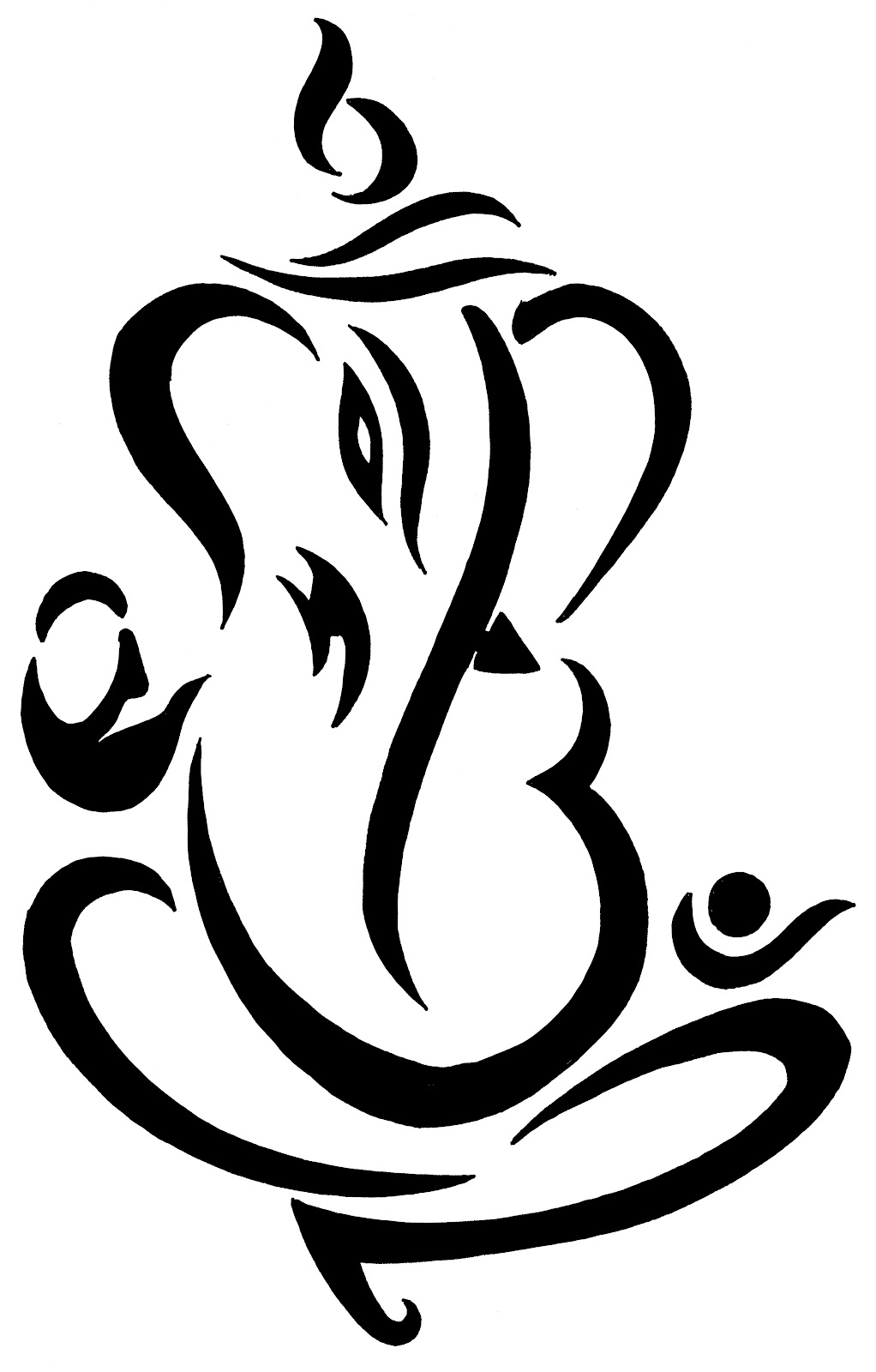 God Ganesh Drawings - ClipArt Best