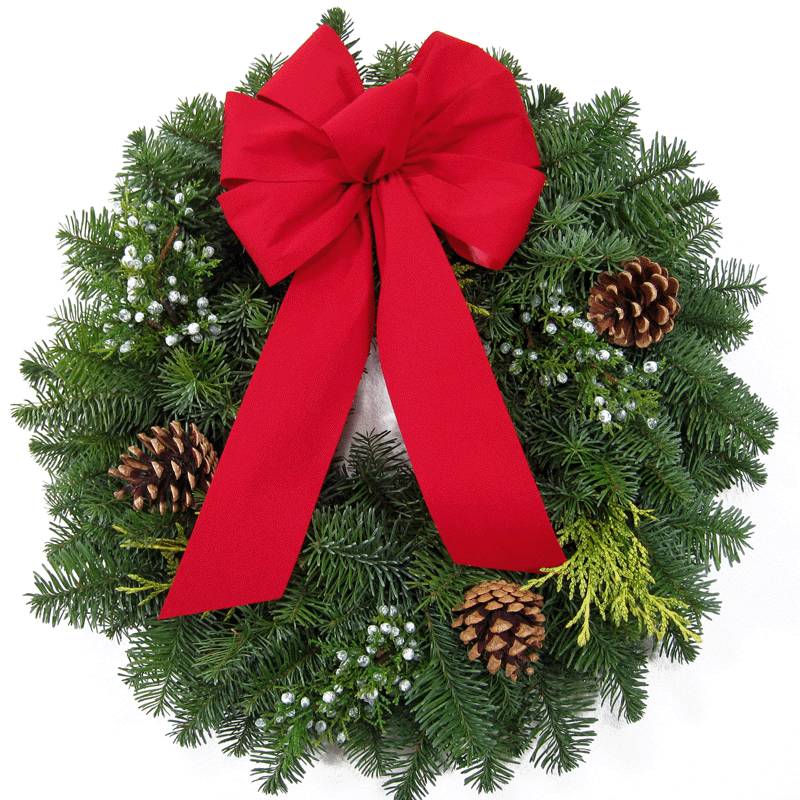 Holiday Wreaths - Fresh Christmas Wreaths - Fresh Holiday Wreaths