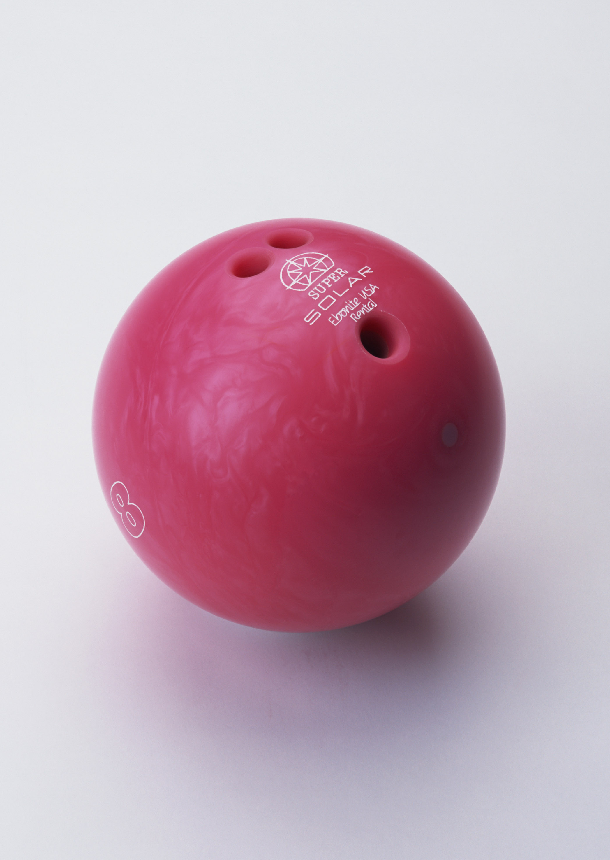 pink Bowling ball image