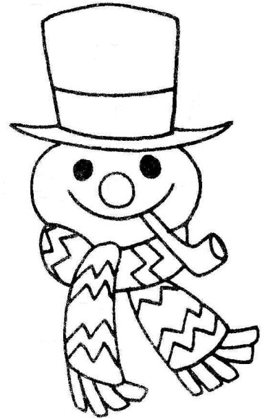 Snowman Face Clip Art - ClipArt Best