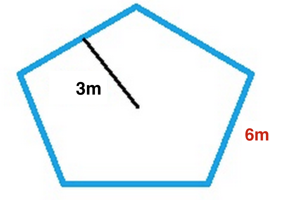 How to find the area of a pentagon - High School Math