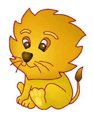 Cartoon Lion Drawing – Baby Lion Cub Clipart | Just Free Image ...