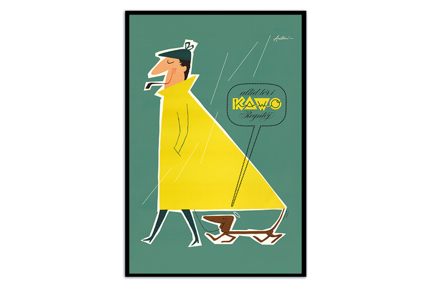 Always Dry in Kawo Rain Coats Poster by Ib Antoni