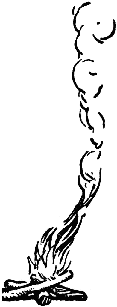 Small Fire and Smoke | ClipArt ETC
