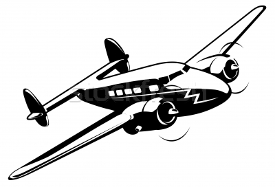 Vintage Airplane Illustration | Clipart Panda - Free Clipart Images