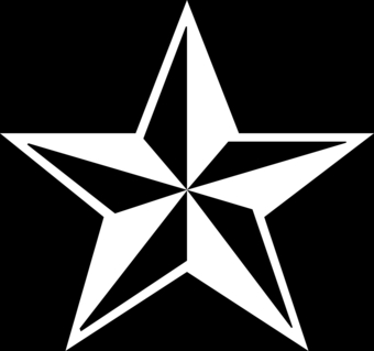 nautical star design by asyrum, Symbols & Shapes t-shirts ...