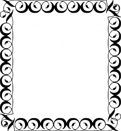 Border, Black border and Map border Vector