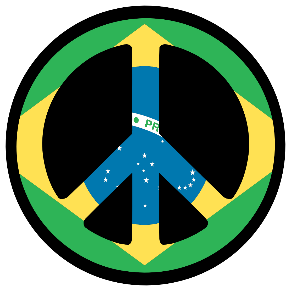 Brazilian Flag Vector - ClipArt Best