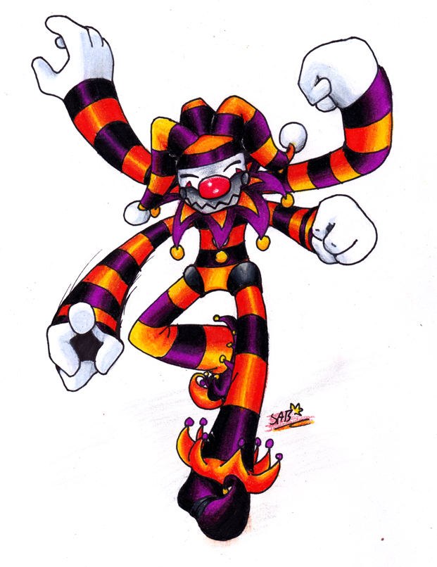 R-226 Codename: Dark clown by Rhay-Robotnik on deviantART