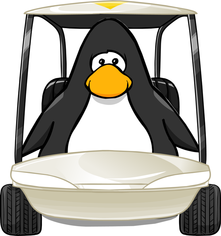 Image - Golf Cart from player card.png - Club Penguin Wiki - The ...