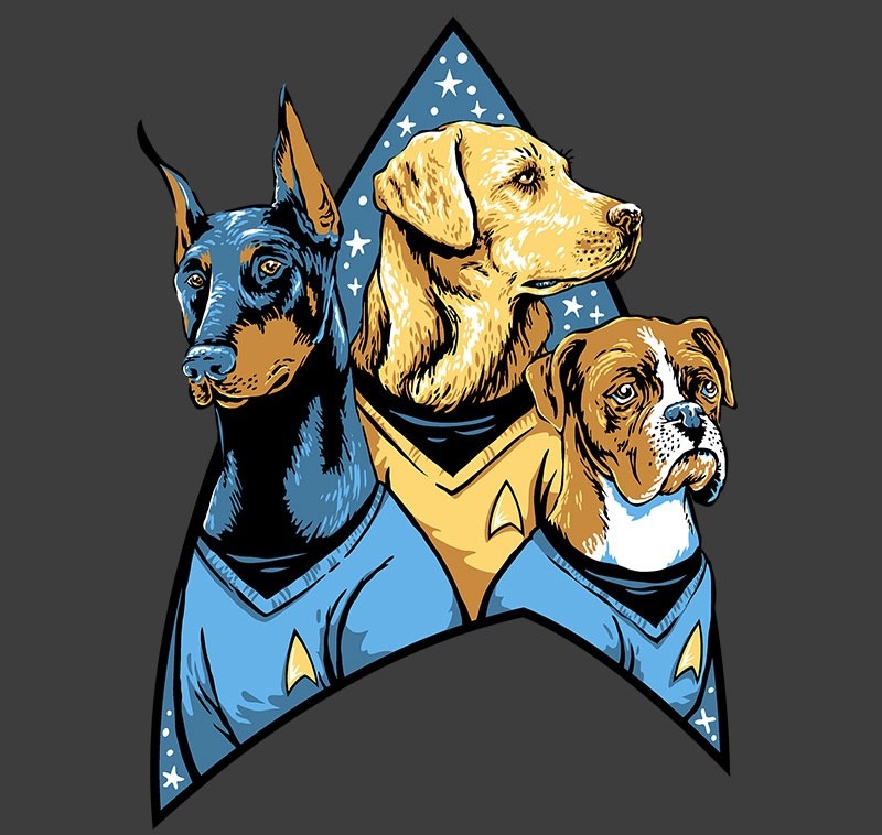 dog T-Shirts - A List of dog tees on the The Shirt List