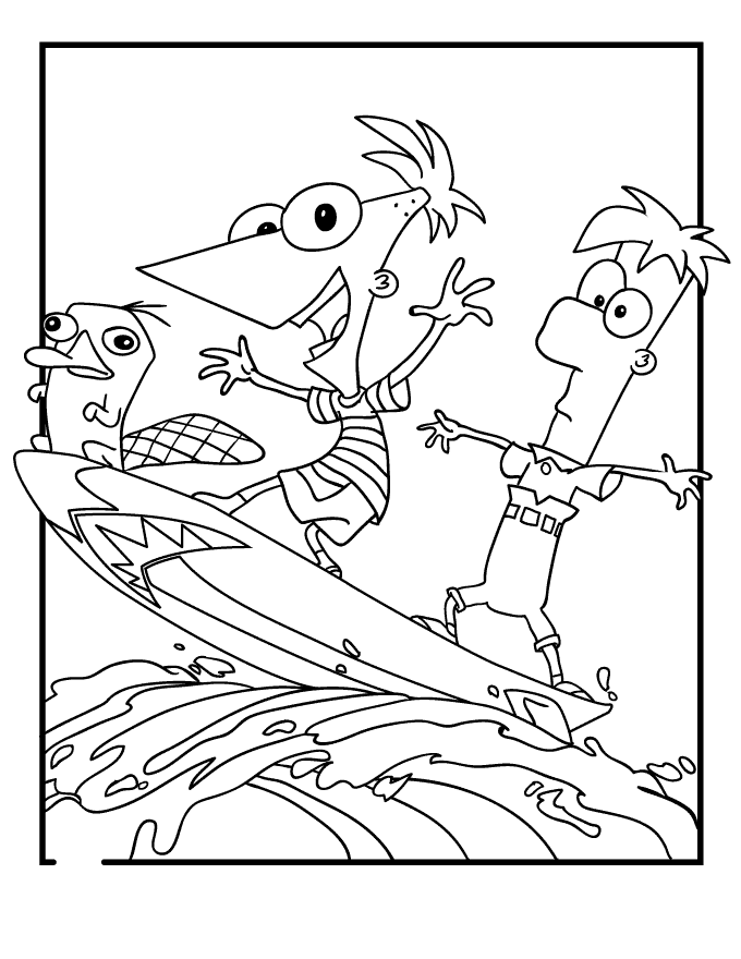 Phineas And Ferb | Coloring