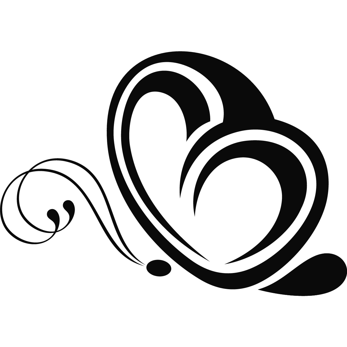 Outline Of A Butterfly - ClipArt Best