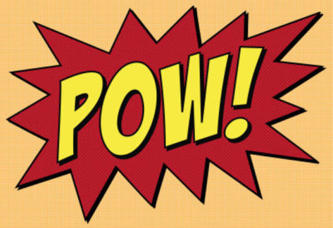 Pow Comic Pop-Art Art Print Poster Masterprint at AllPosters ...
