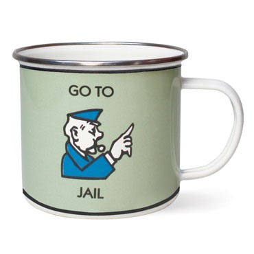 Newseum Online Store | Monopoly Go To Jail Mug