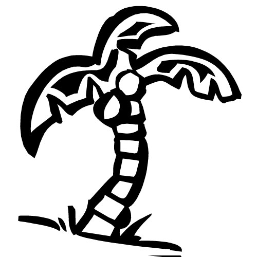 Palm Tree Coconut Clipart | Clipart Panda - Free Clipart Images