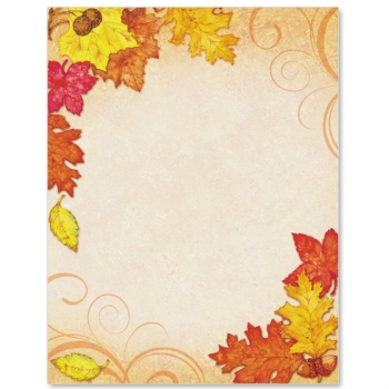 Simple Arrangement Border Paper | PaperDirect