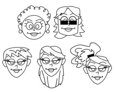 How to draw cartoon characters Step by Step