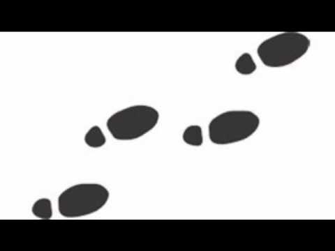 foot steps - sound effect movie - YouTube