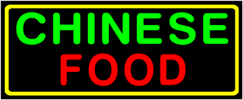 NEON SIGNS - CHINESE FOOD NEON SIGNS