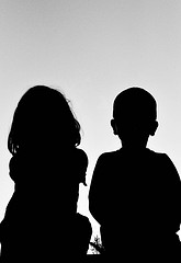 Pix For > Boy And Girl Silhouette
