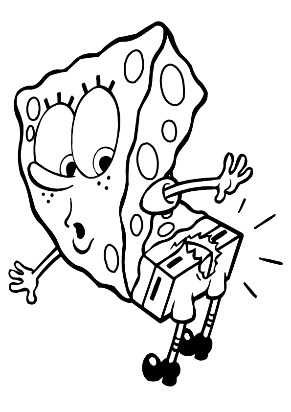 Spongebob Coloring Pages Page 1 | Cartoon Coloring Pages