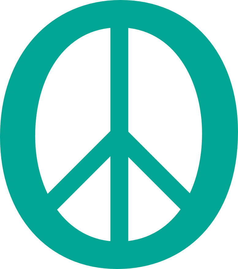 Persian Green Peace Symbol 11 dweeb peacesymbol.org Peace Symbol ...
