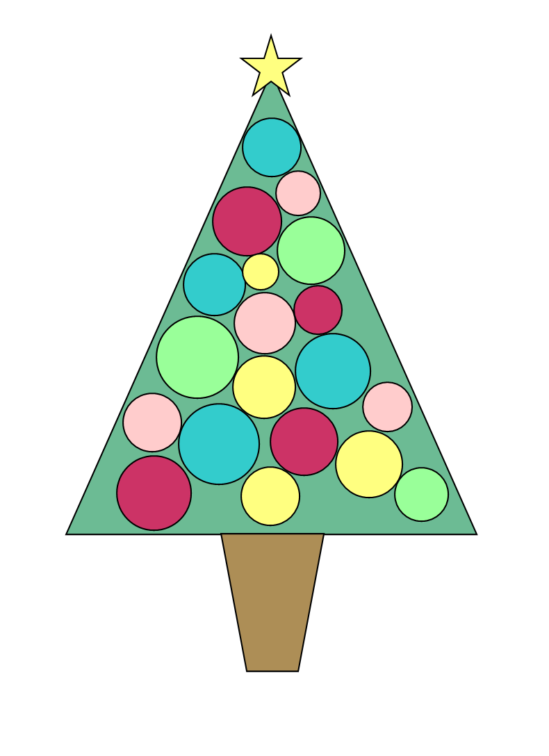 Xmas Stuff For > Christmas Tree Ornament Clipart