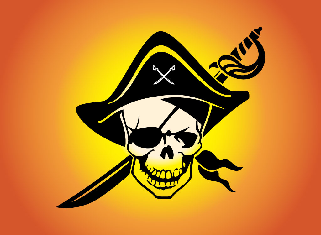 Pirate Skulls And Bones