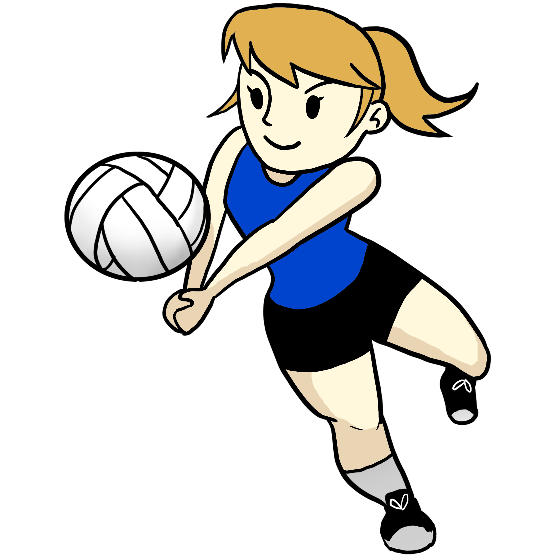 Images For > Volleyball Coach Cartoon