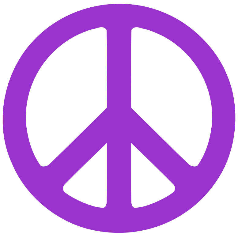 Dark Orchid 3 Peace Symbol 1 dweeb peacesymbol.org Peace Symbol ...