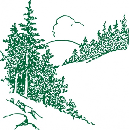 Pine Tree Outline Clipart | Clipart Panda - Free Clipart Images