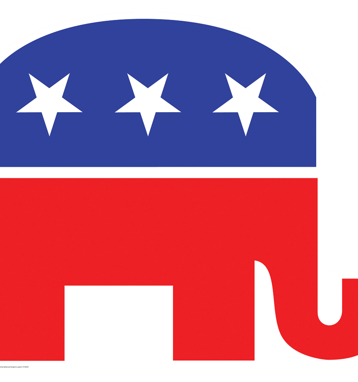 Republican Elephant - Political Cardboard Cutouts & Standups