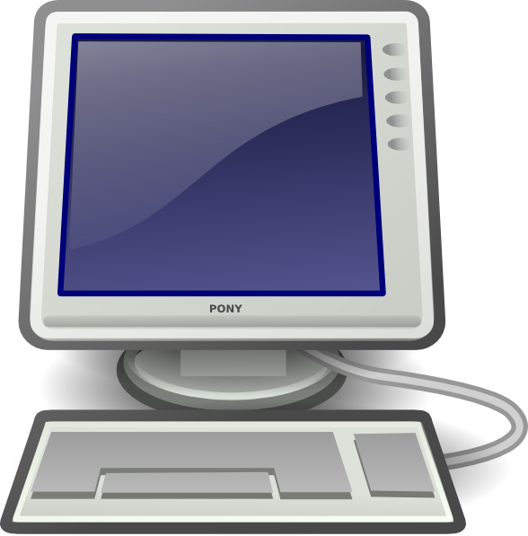 Computer clip art - vector clip art online, royalty free & public ...