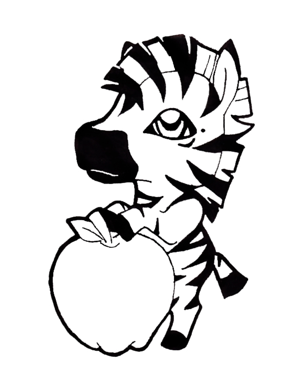 Chibi Zebra by Xeohelios on deviantART