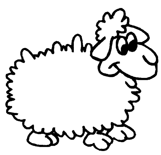Sheep Coloring Pages To Excite Kids