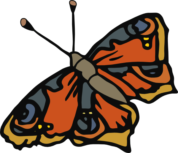Free to Use & Public Domain Butterfly Clip Art