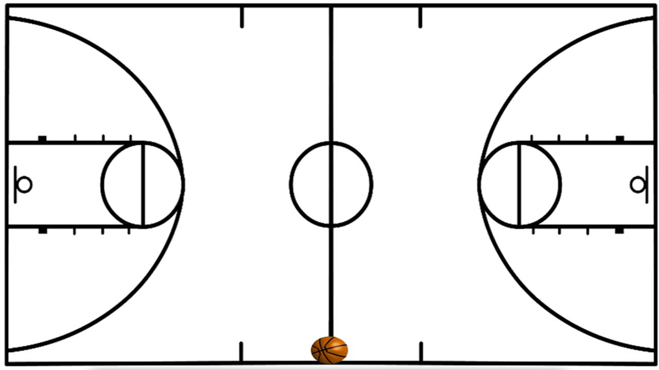 Basketball Half Court Clipart | Clipart Panda - Free Clipart Images
