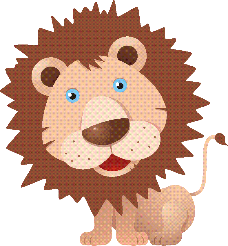 cartoon lion | Zoo Animals | Pinterest
