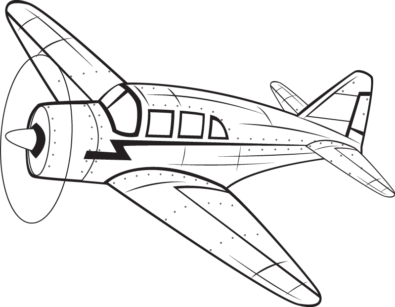 Airplane Clip Art Drawing – Adr Alpujarra