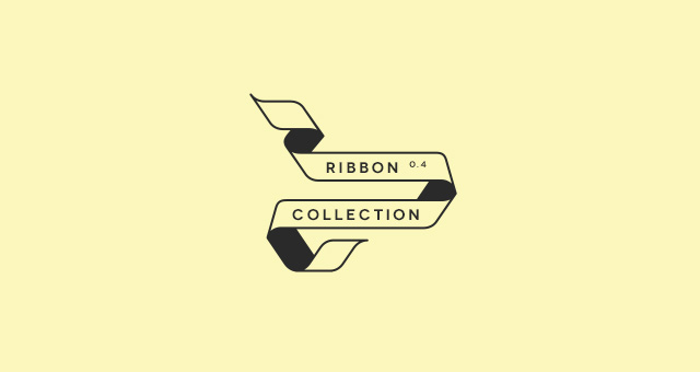 Outline Flat Ribbon Vector Set | Decorative Vectors | Pixeden