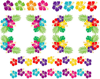hawaiian clipart – Etsy