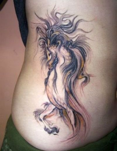 Horse & Horseshoe Tattoos, Designs And Ideas : Page 69