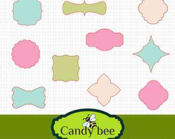 shape clipart – Etsy
