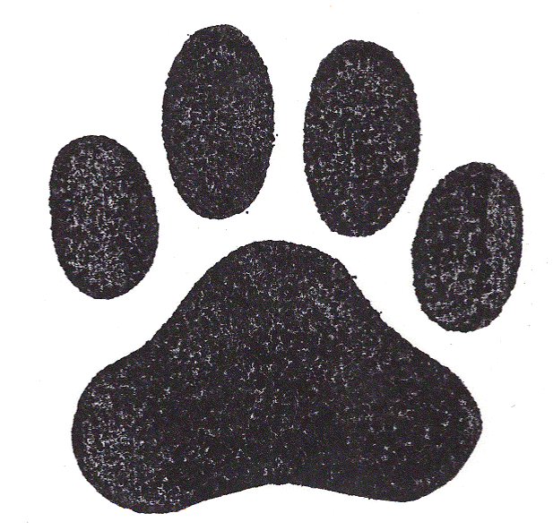 Dog Paw Print Stamps...