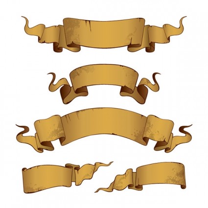 Ribbon banner vector nostalgia Free vector in Encapsulated ...