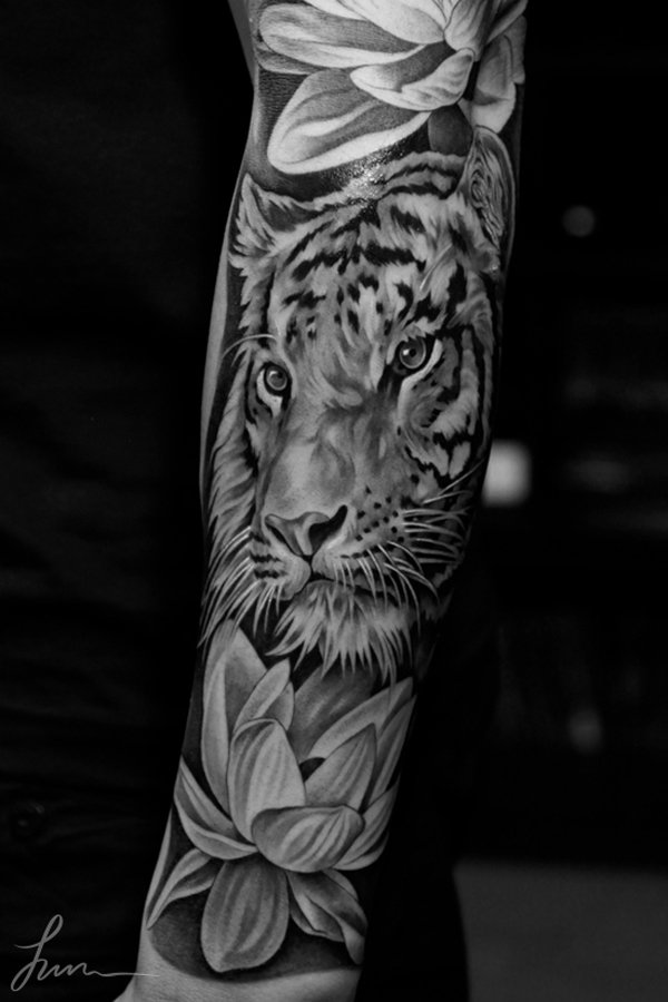 55 Awesome Tiger Tattoo Designs | Art and Design