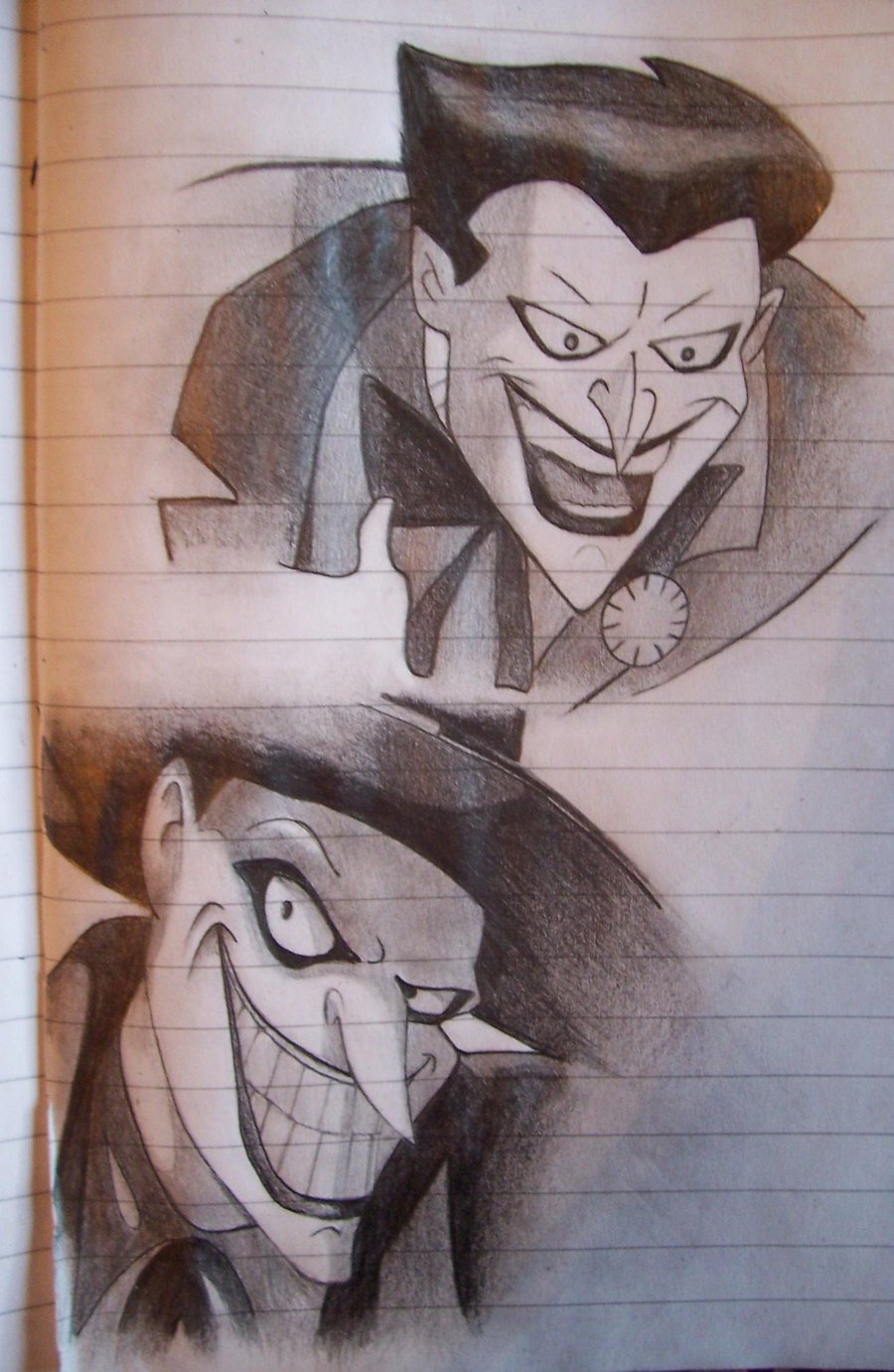 Joker cartoon by Astartte on DeviantArt