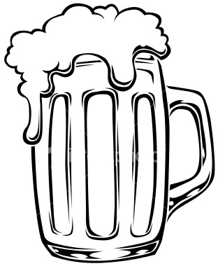 Beer Mug Drawing | DrawingSomeone.com